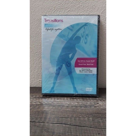 Transitions Lifestyle System Get Off the Sweet Stuff Good Fats Bad Fats DVD New - Picture 1 of 6